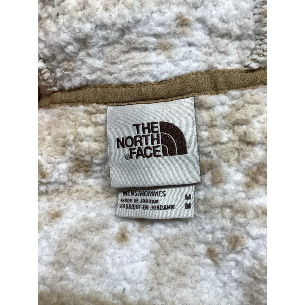 Men's The North Face Camps hire Sherpa 1/4‎ Zip Hooded Pullover Medium
